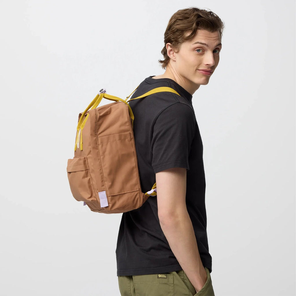 Fjallraven Kanken Koncept Backpack Khaki Dust / Kantarell